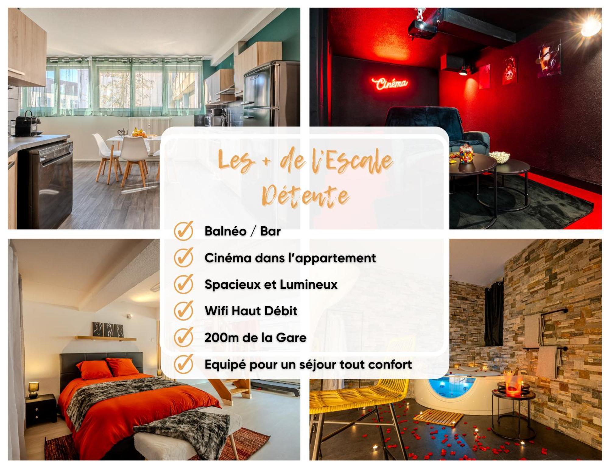 Cocon Relax - Jacuzzi - Cinema Apartment Montbéliard Exterior foto